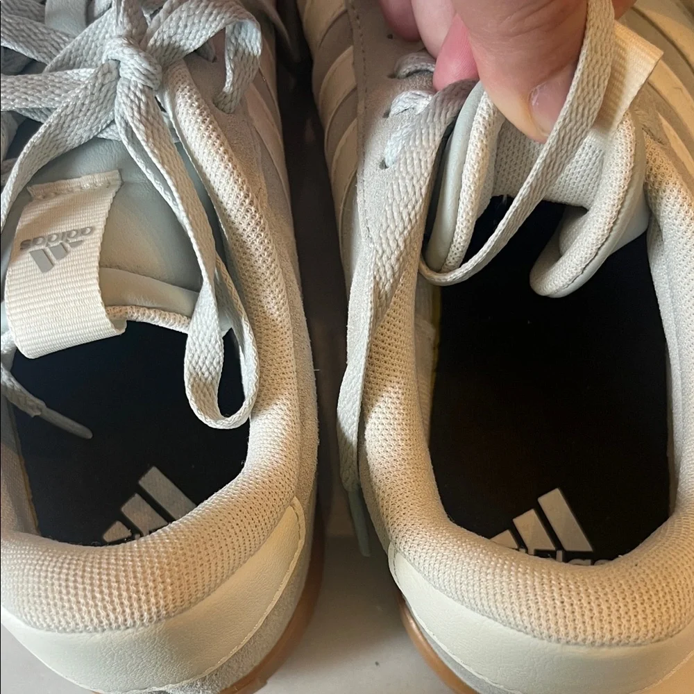 Adidas VL Court Sneakers in silver and White - Picture 4 of 5
